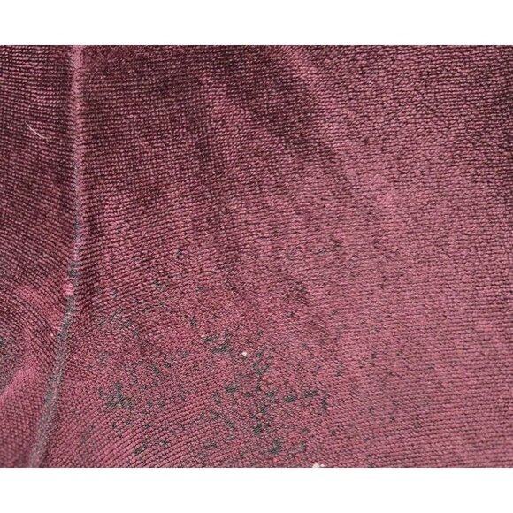 Artsan Sunschein Designs Pants Terry Cloth Burgundy Red Glen Flora Wisconsin L - Picture 8 of 8